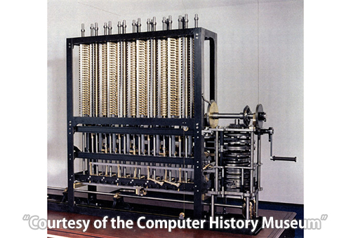 차분기관(difference engine) 이미지