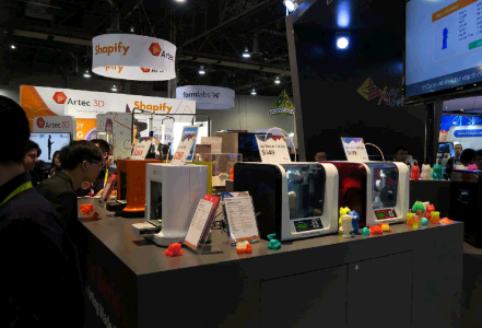 3D 프린터의 활성화 배경 이미지