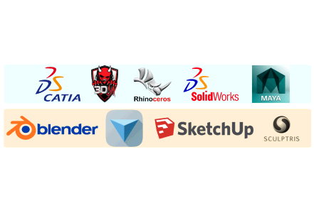 3D 모델링 프로그램 이미지